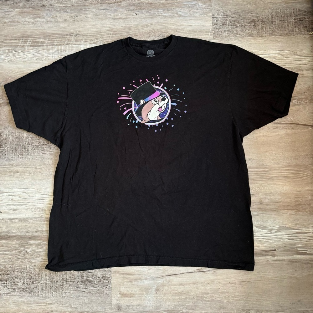 Buc-ees new years t shirt black pink purple mens XXXL 3XL - Picture 2 of 5